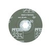 Pferd COMBICLICK® Fiber Disc, 5" Dia. - Ceramic Oxide CO, 60 Grit 40707